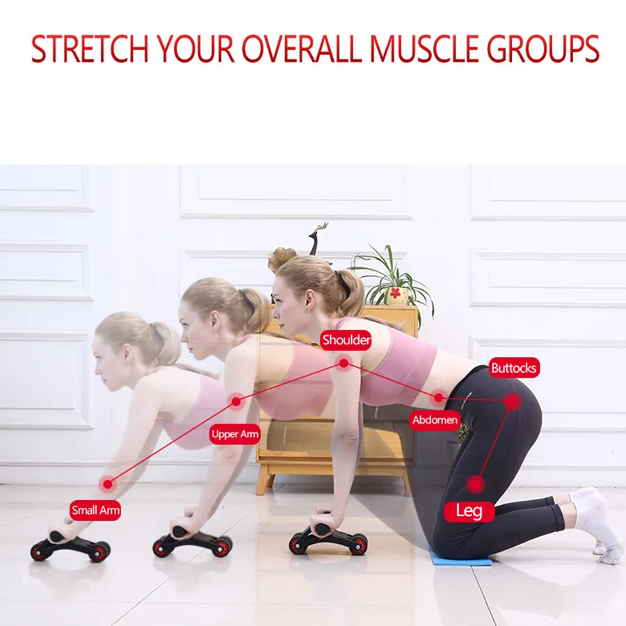 Ab Roller Wheel Strength Training Kit