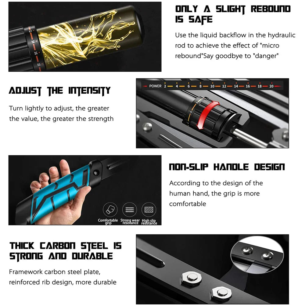 Adjustable Hydraulic Power Twister Blue