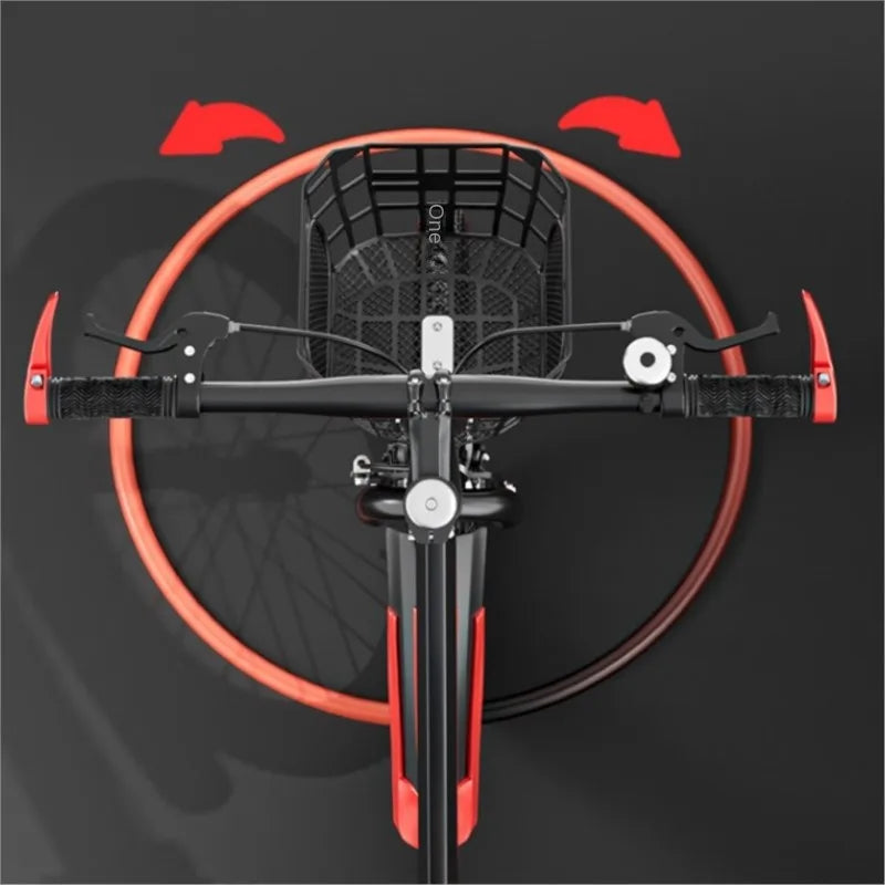 Teens' Aluminum Folding Bike with Variable Speed