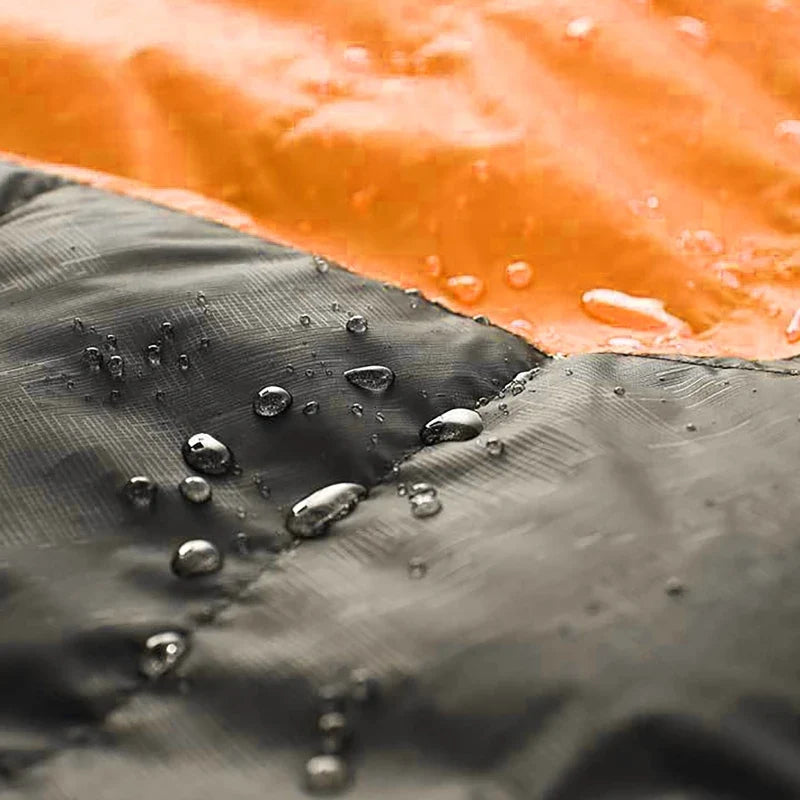 USB Heated Sleeping Bag 3-Stage Thermal Pad Orange