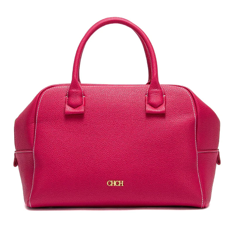 Women's Crossbody Pillow Bag with Wide Strap (Rose Red)