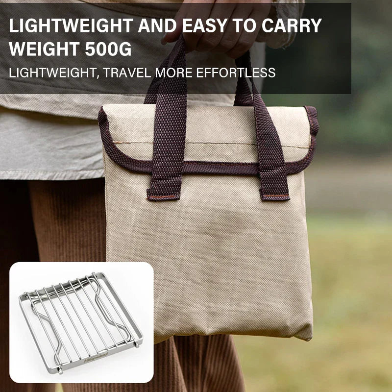 Grill Camping Stainless Steel Brazier