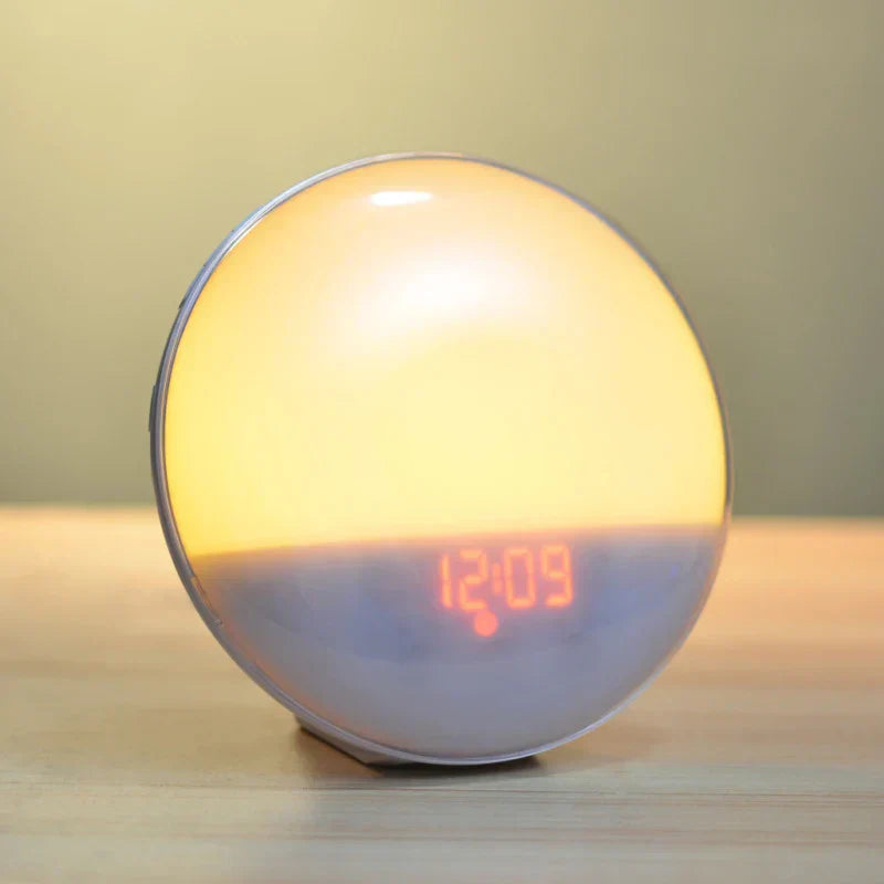 Color changing light Alarm Clock