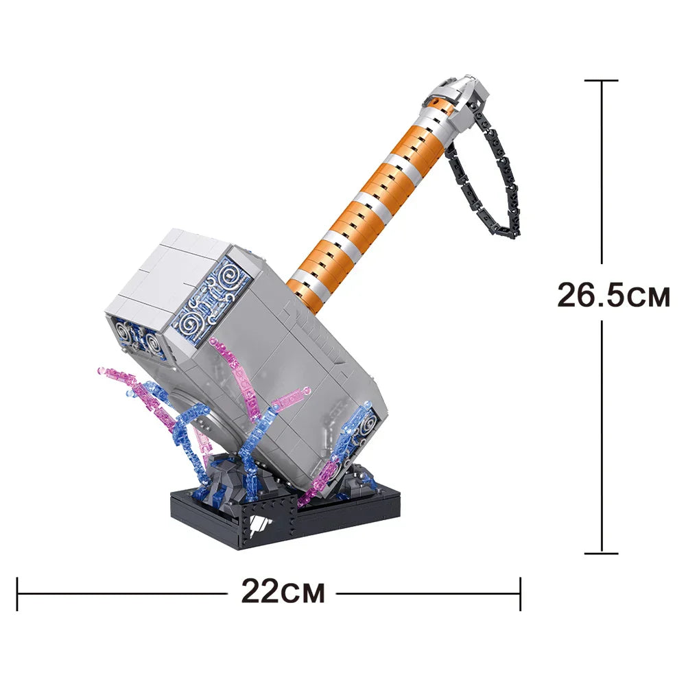 975PCS Creative Thunder Hammer Toy