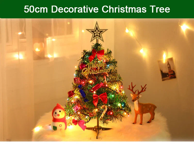 Artificial Christmas Tree with Lights Decoration