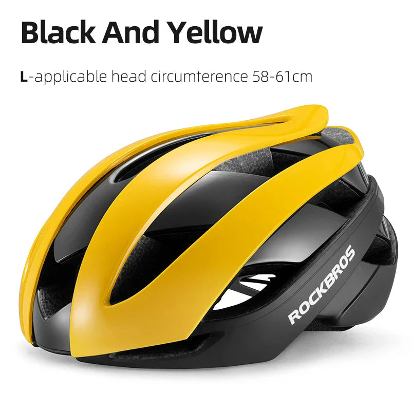 Ultralight Breakwind Cycling Air Ventilated Helmet Yellow