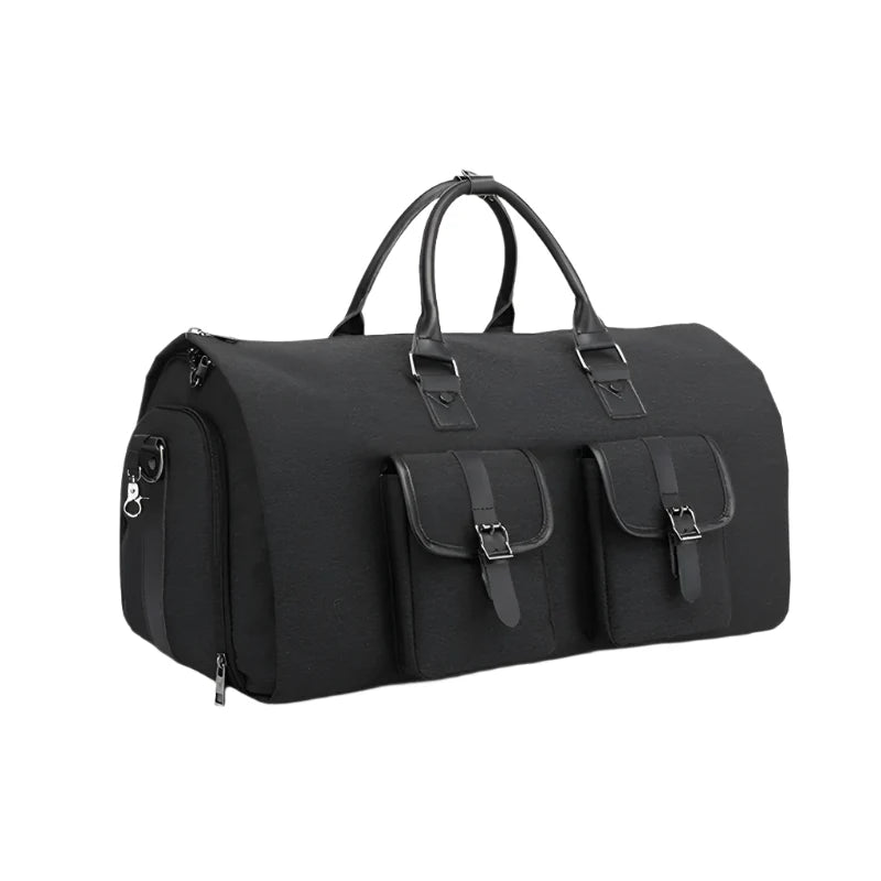 Mens Travel Duffle Bag with Shoe Compartment