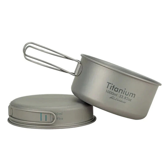 Titanium Pan Bowl Set 1000ml Grey