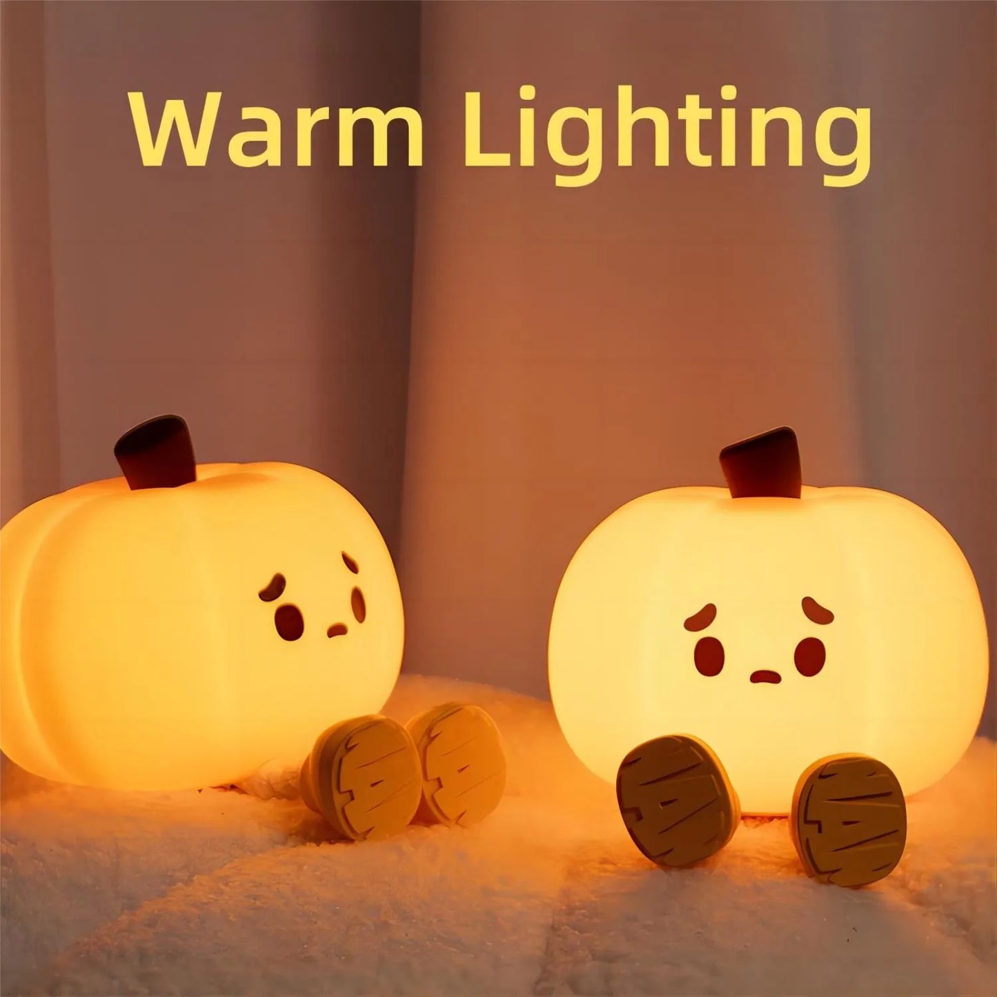 Cute Baby Pumpkin Night Lights