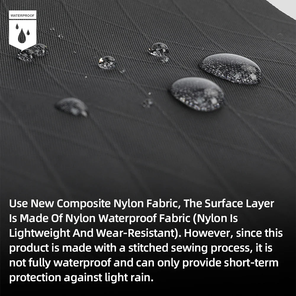 Waterproof 2.1L Top Tube Bike Bag Yellow