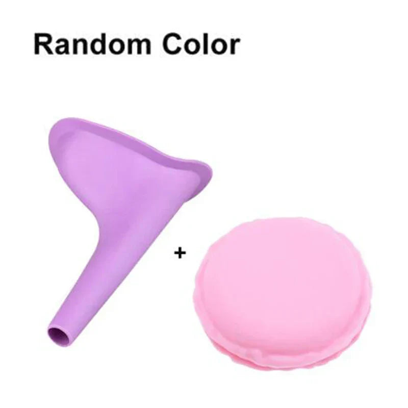 Soft Silicone Female Urinal for Outdoor Use