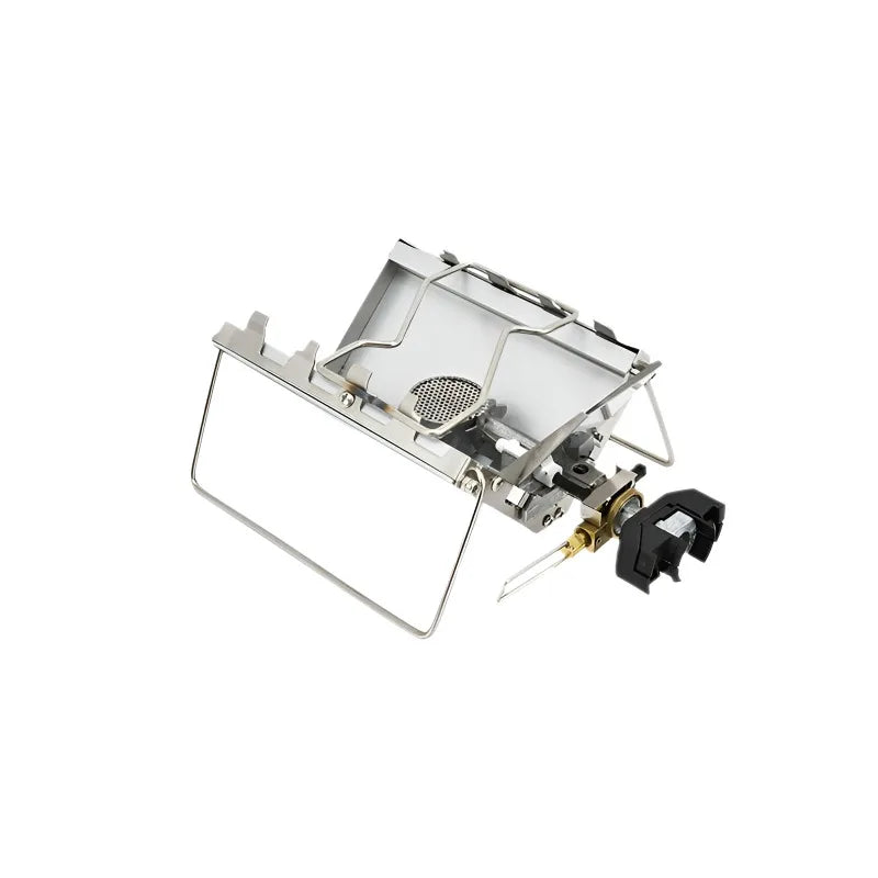 Camping Foldable Cartridge Stove Silver