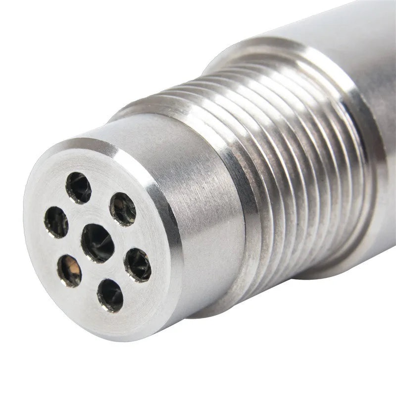 2PCS O2 Sensor Spacer Adapter–M18x1.5 Catalyst CEL Fix Silver