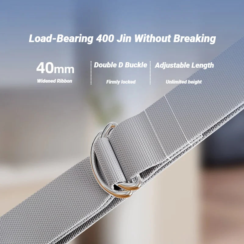 Adjustable Pull-Up Assistance Bands Set Yellow