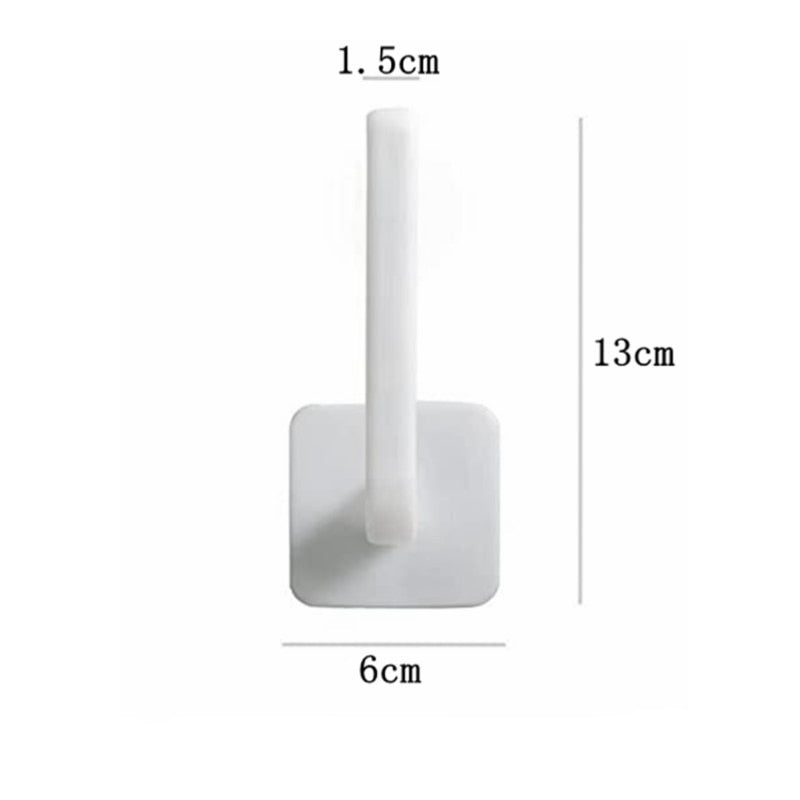 L-Shape Punch-Free Hook Wall Mounted Cloth Hanger