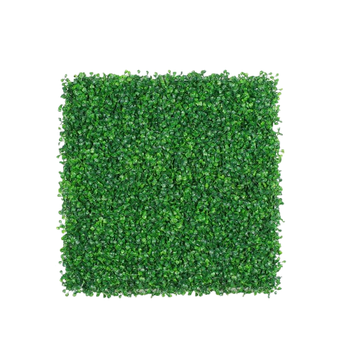 Evergreen Elegance: Artificial Boxwood Hedge Panels for Effortless Indoor and Outdoor Decor
