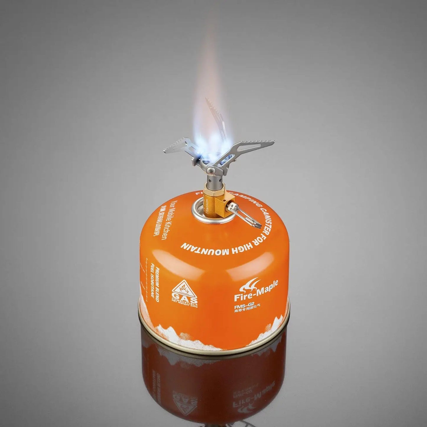 Titanium Rocket Stove 2600W Orange