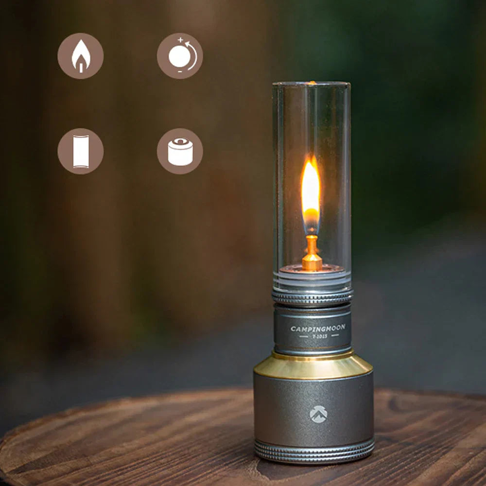 Candlelight Kit Portable Lamp Windproof CandleLight Outdoo