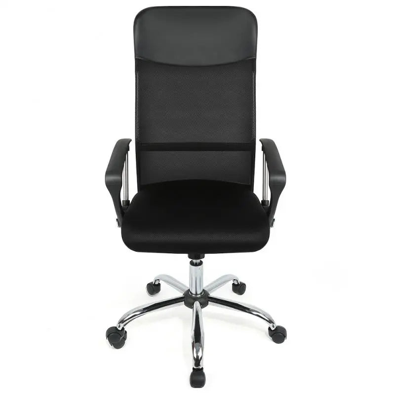 Premium High Back Mesh Office Chair with Adjustable Lumbar Support - Black