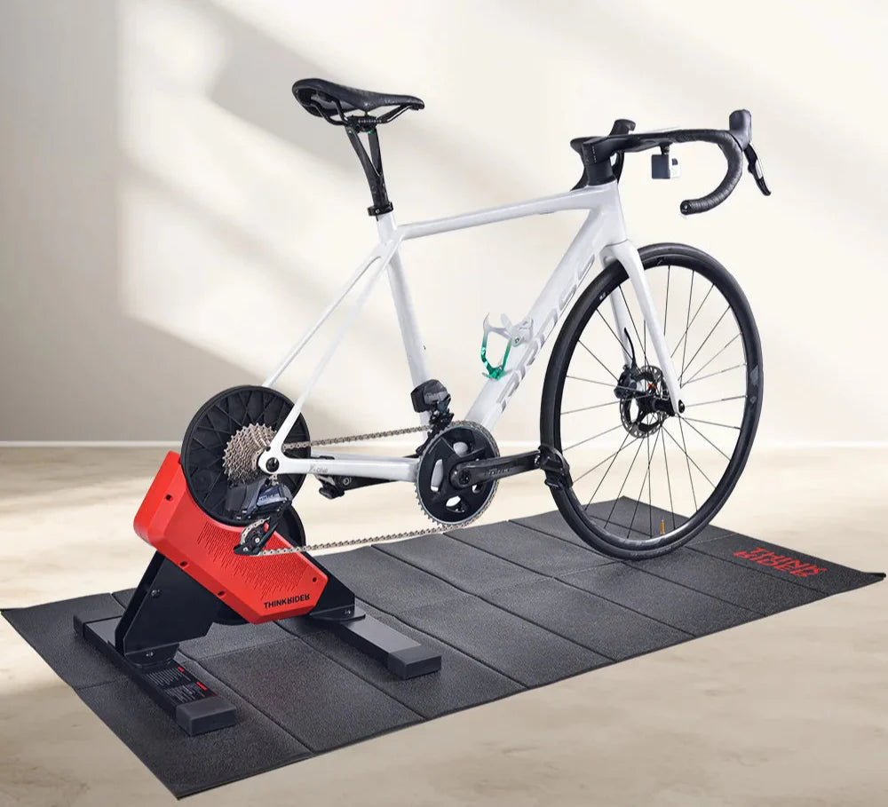 PVC Silent Yoga Mat – Anti-Slip, Shock-Absorbing Training Mat Black