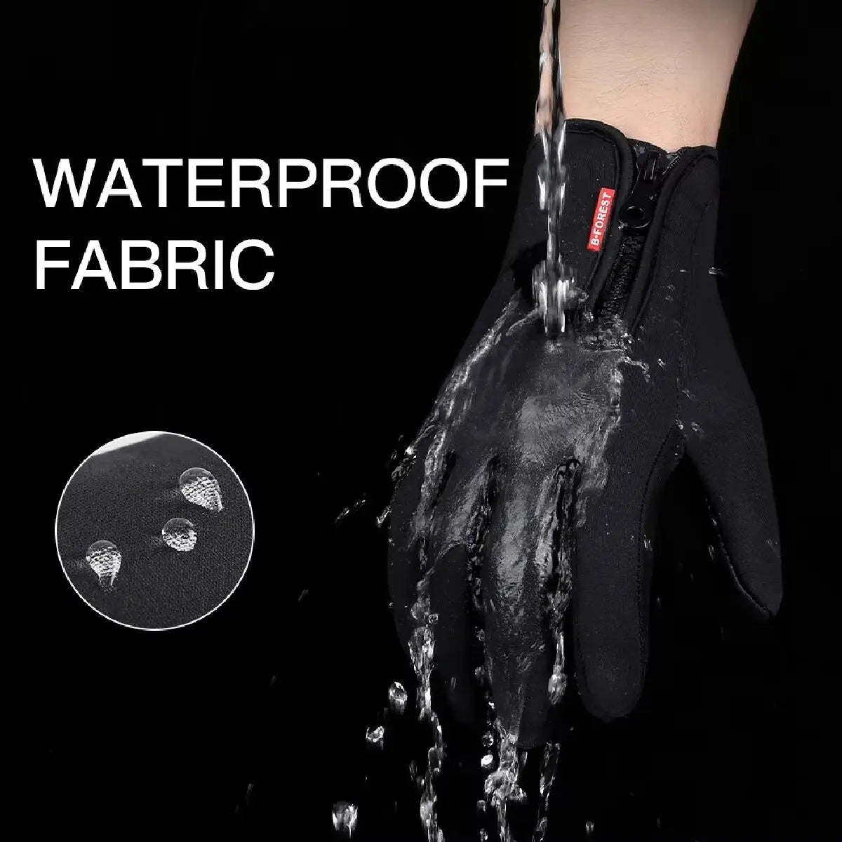 Touchscreen Waterproof Winter Gloves for Outdoor Sports