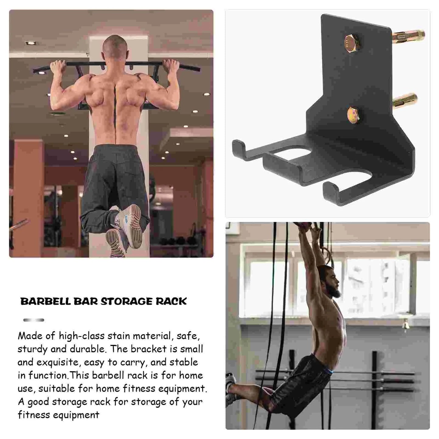 Wall Mounted Barbell Storage