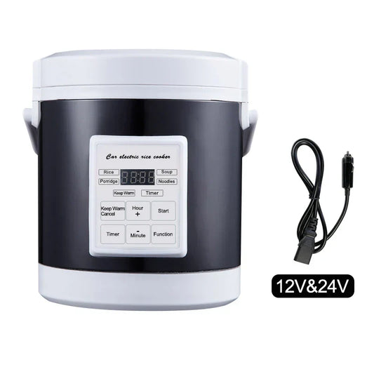 12V/24V Mini Car Rice Cooker