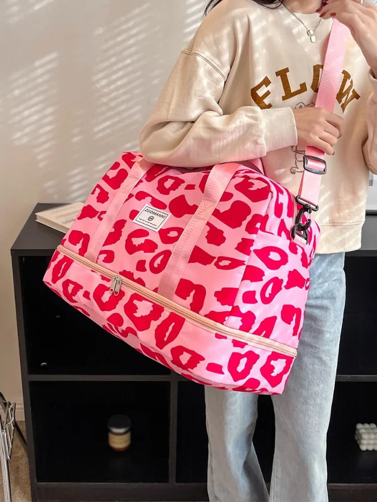 Women's Carry-On Travel Bag (Pink)