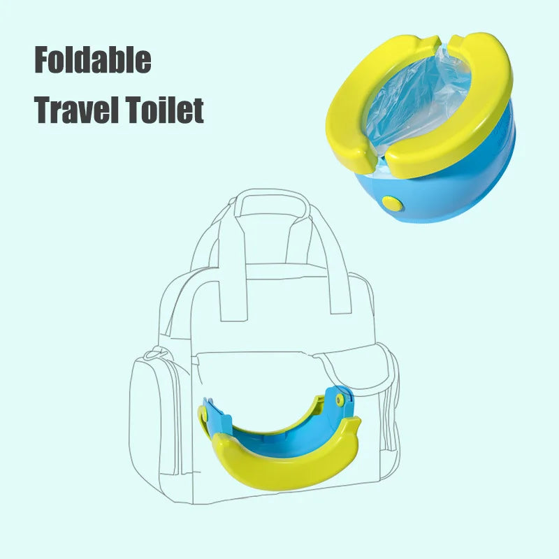 Foldable Travel Potty Training Kit