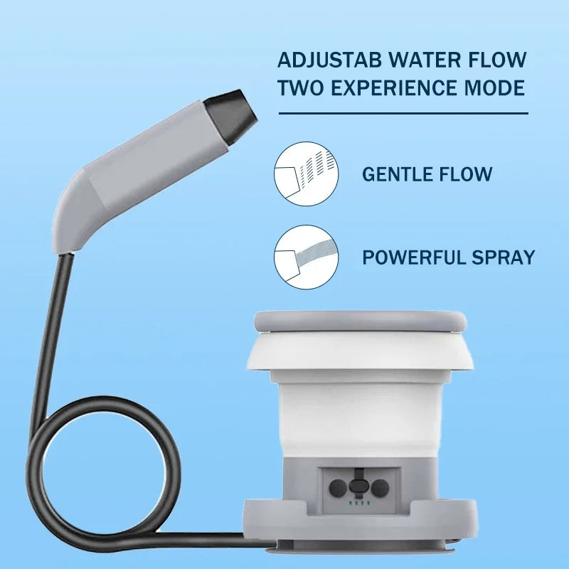 Portable Bidet Foldable 1L Toilet Sprayer