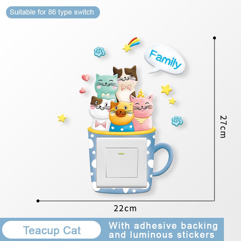 Animal Unicorn Flamingo Room 3D Decor