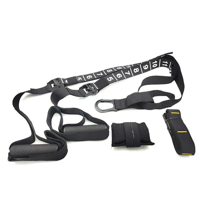 Pro Suspension Trainer with Extension Belts and Door Anchor