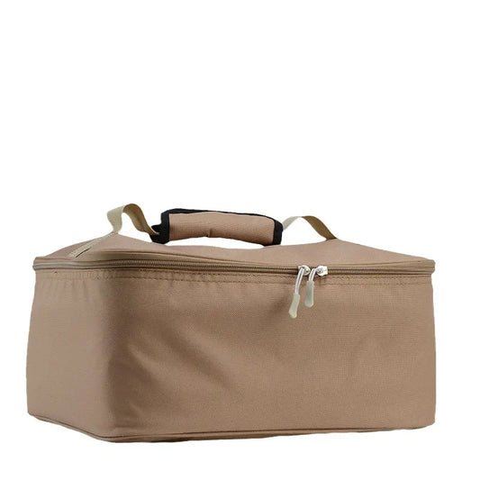 Camping Stove Gas Tank Storage Bag Khaki