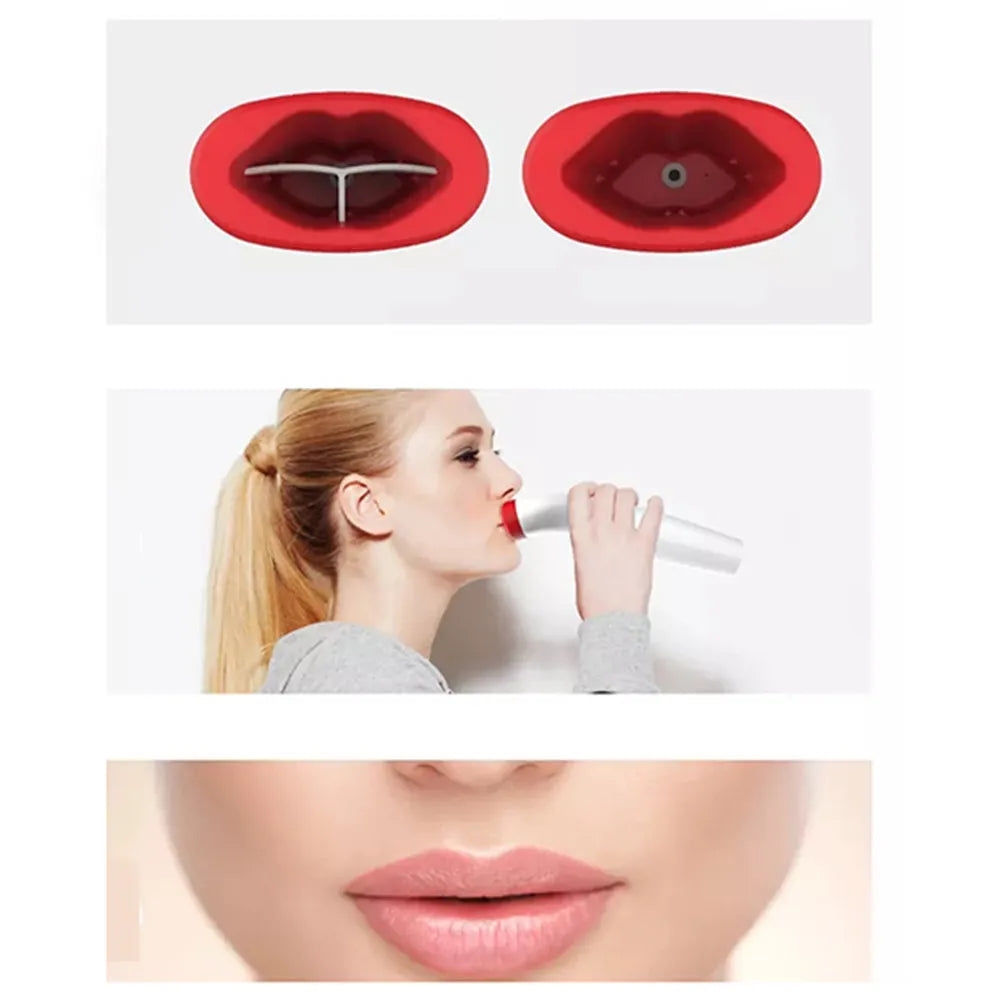 Electric Silicone Lip Plumper for Fuller Lips - Beauty Tool