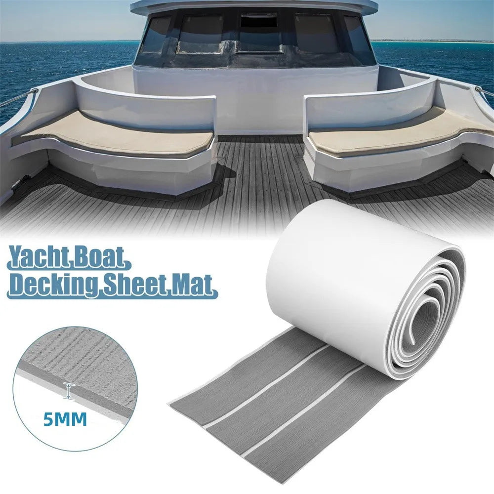 Marine-Grade Non-Slip Decking Sheet  2400x17cm