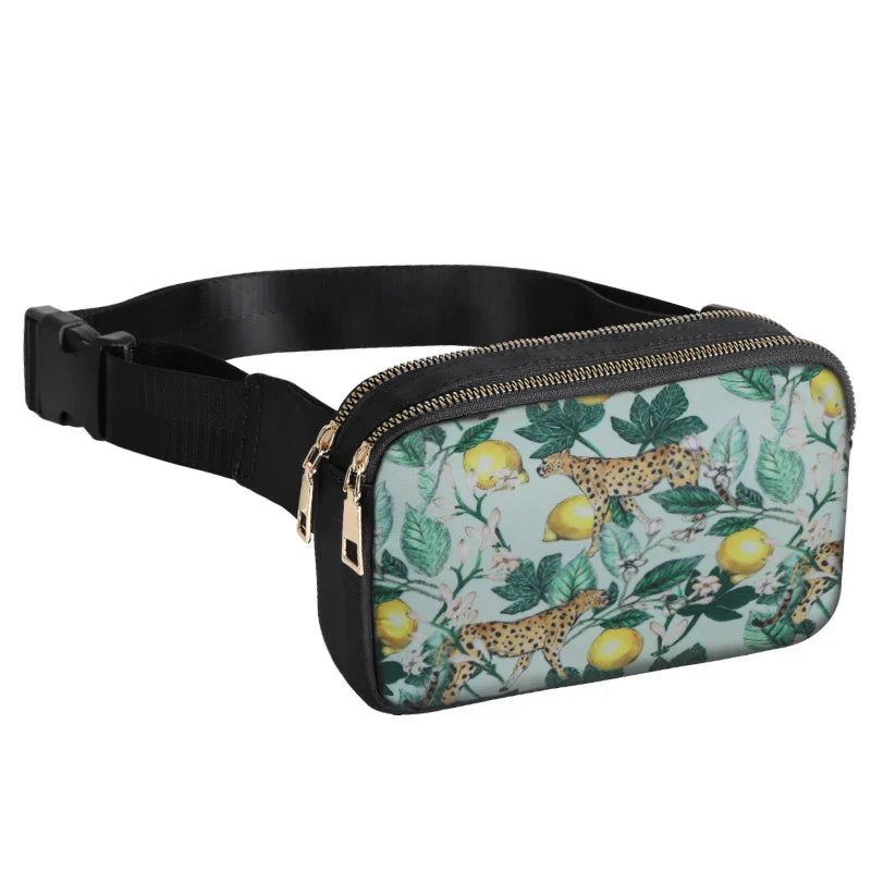 Women Waist Bag Waterproof Crossbody Chest Fanny Pack (Style 3)