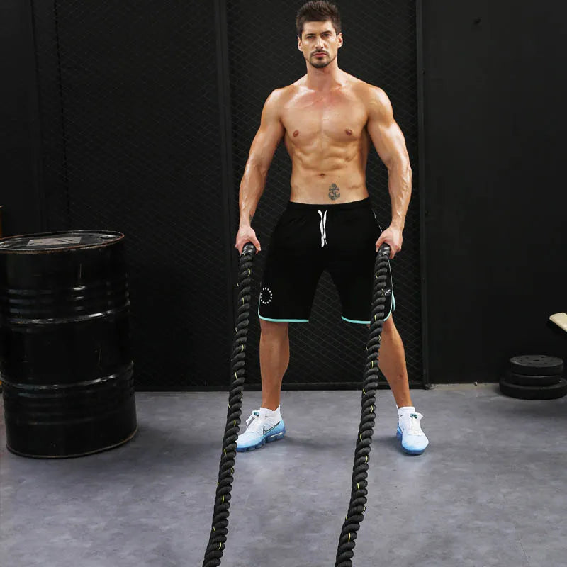 Power Training Battle Rope for Home Gym Workouts