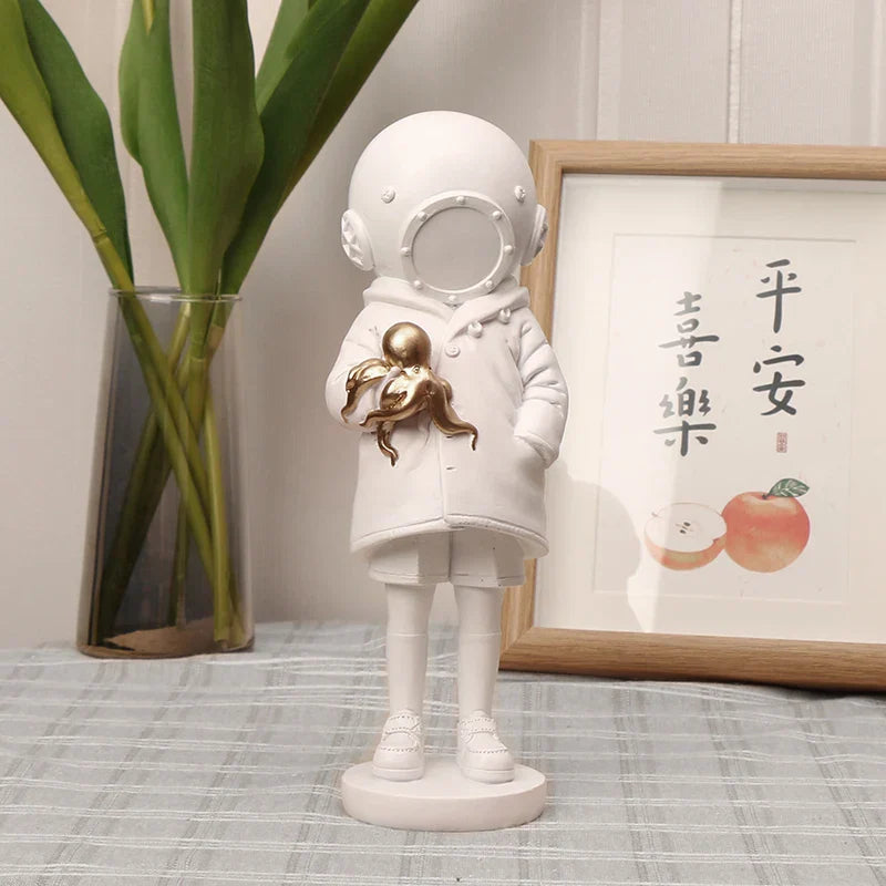 Banksy’s Deep SEA Drive Statues