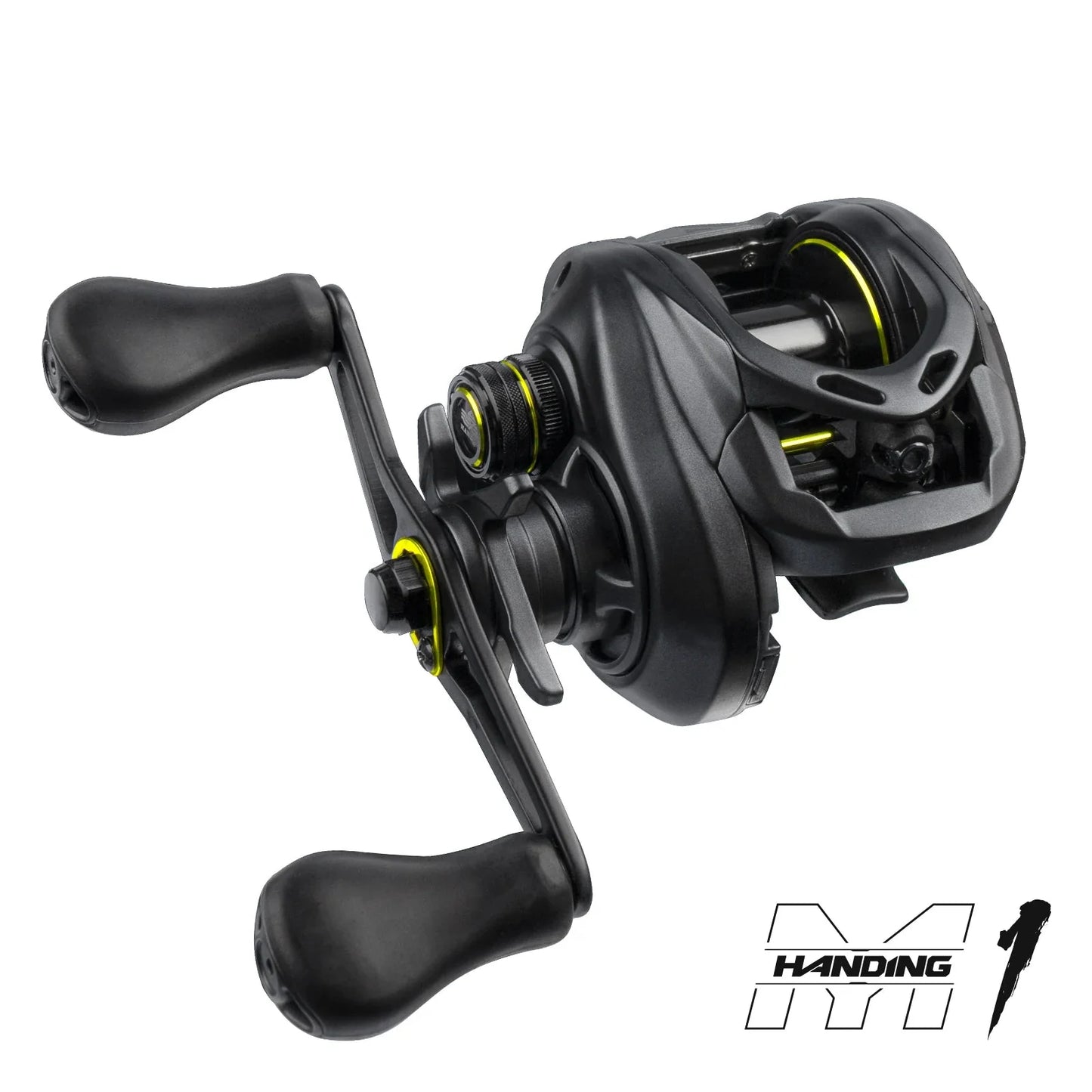 M1 Baitcast Fishing Reel 8KG Drag Right Hand Black