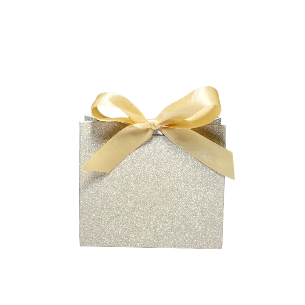 Sparkling Golden Gift Box