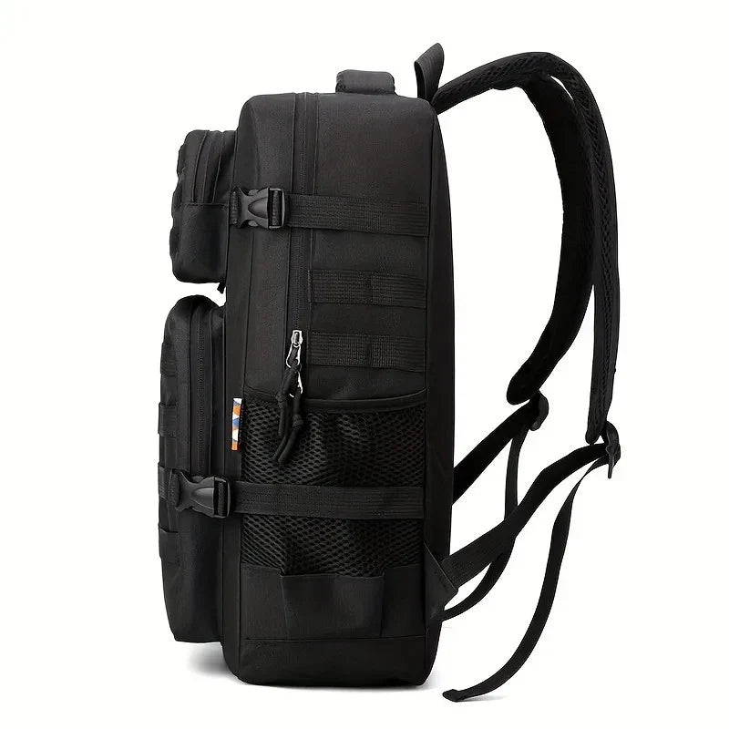 Tactical Backpack Multi-Layer Camping Black