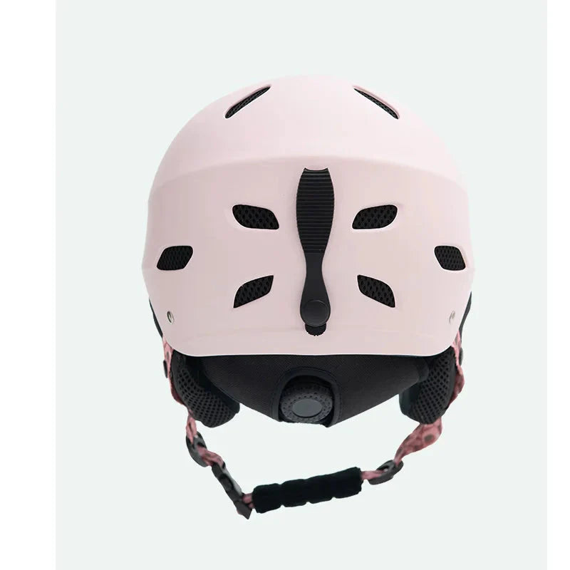 Windproof Half-Covered Cycling Helmet ABS Shell Pink