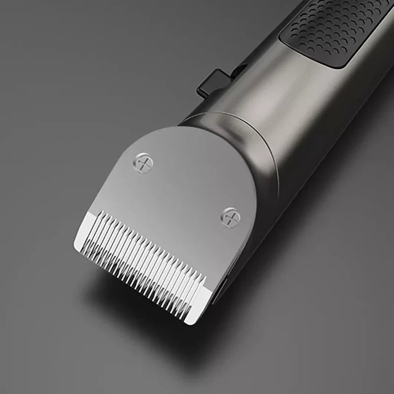 Electric Hair Clipper Variable Speed Barber Trimmer Grey