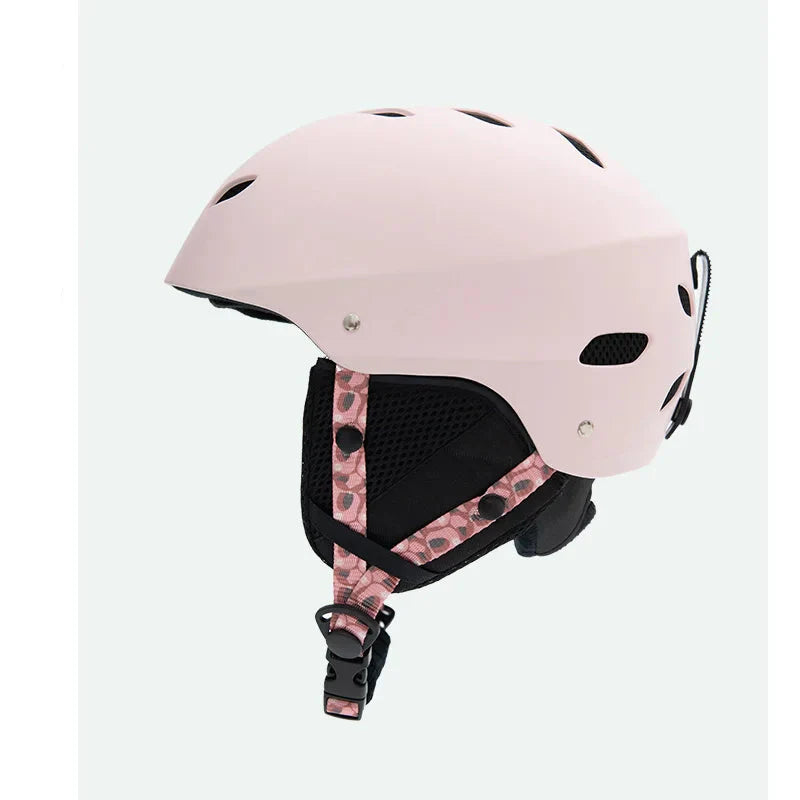 Windproof Half-Covered Cycling Helmet ABS Shell Pink