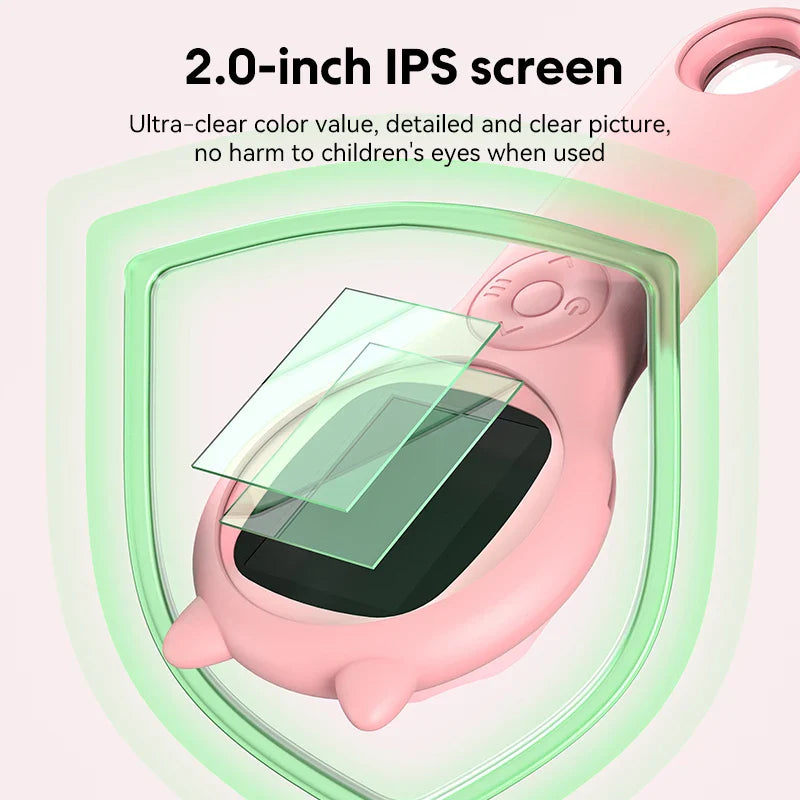 Kids Handheld Digital Microscope 500x with HD Display