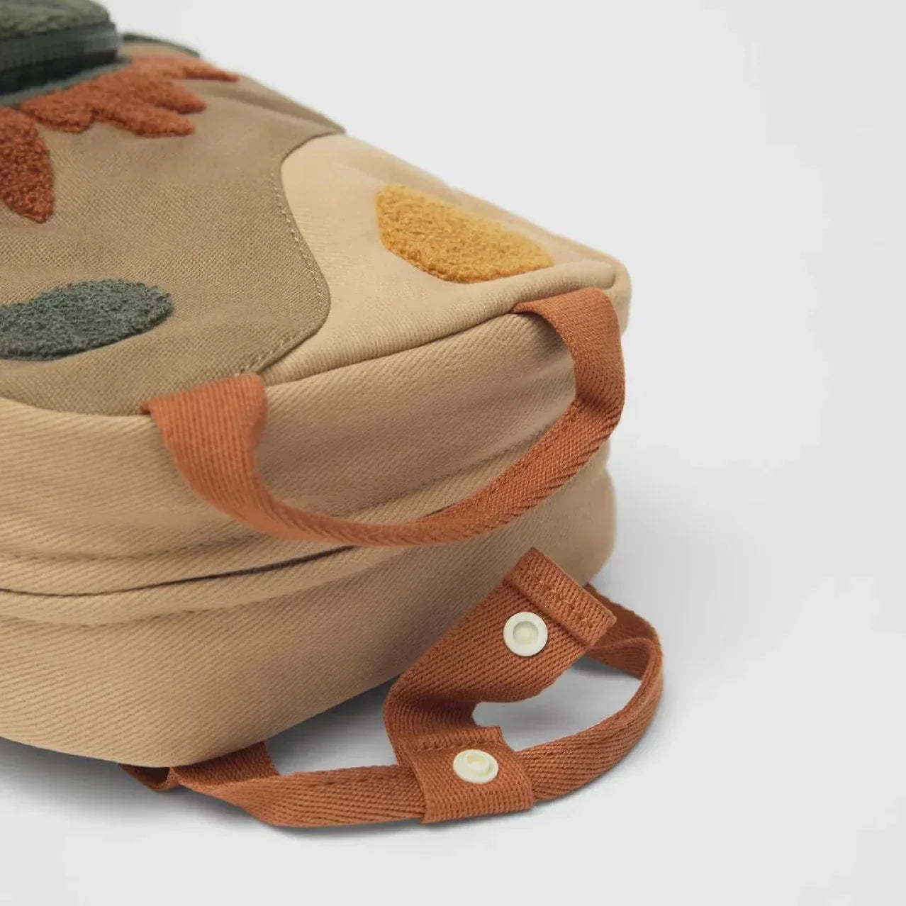 Children Dino Sun Embroidery Backpack