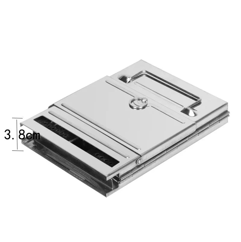 Foldable Stainless Steel Wood Stove Silver