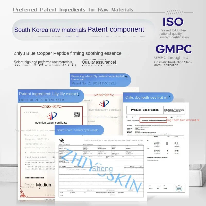 Blue Copper Peptide Lifting Serum - Astaxanthin Anti-Aging Essence