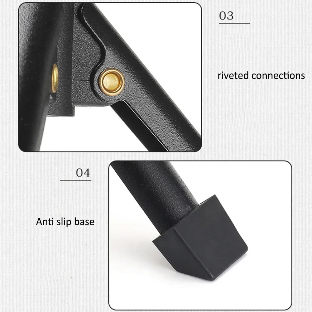 Round Camping Table with Telescopic Fishing Light Pole