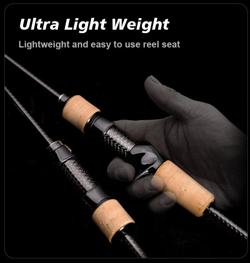 TH-532XULC-F Ultralight Spinning Casting Rod Carbon Brown